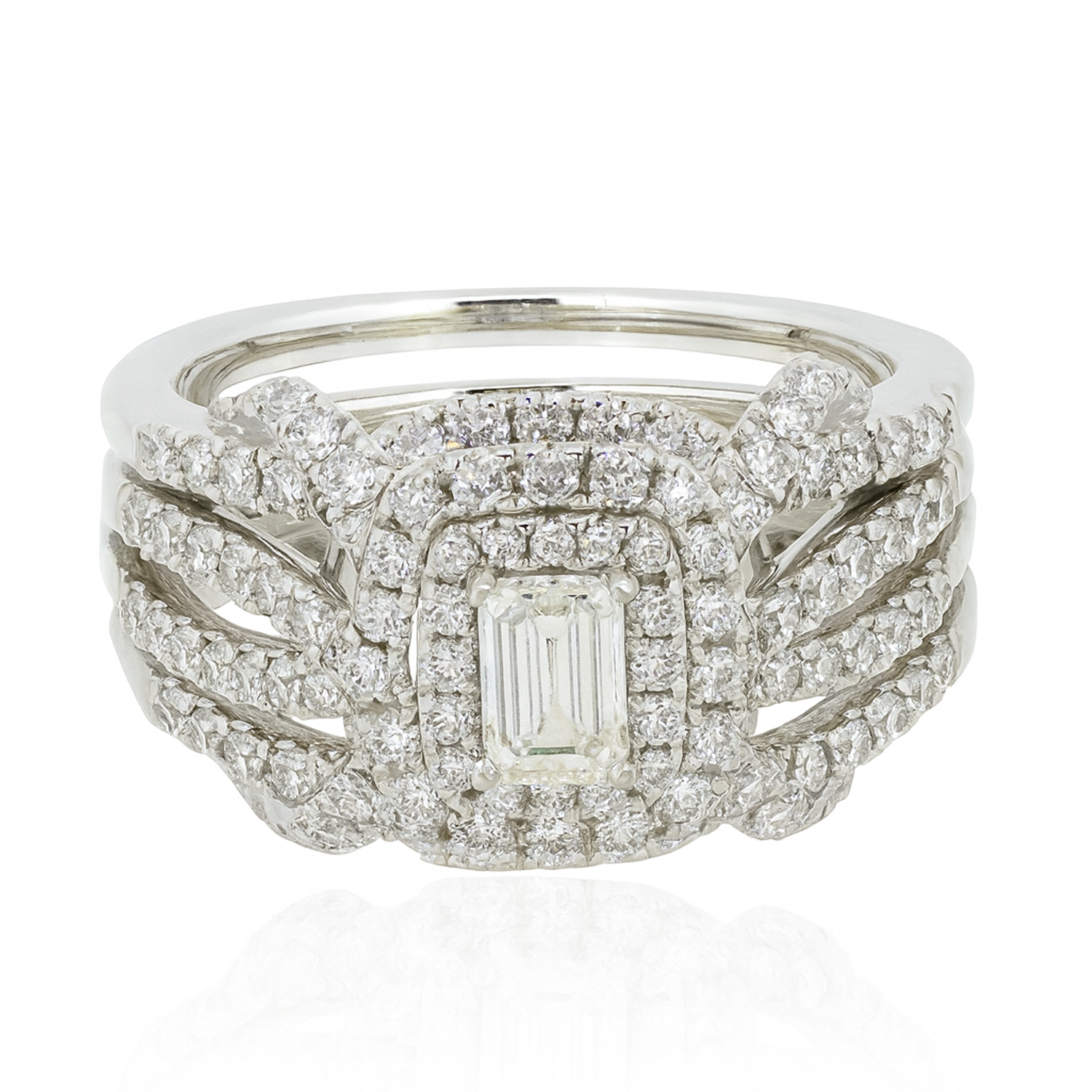 Alianza Emerald Cut Multi Arms